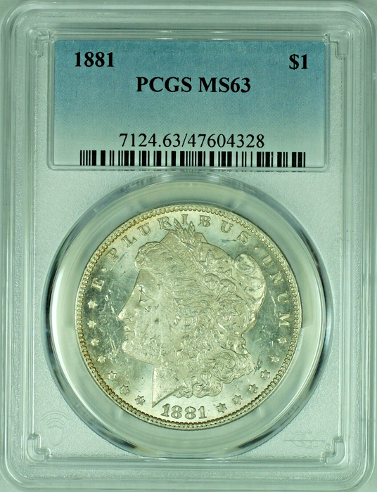 1881 Morgan Silver Dollar Semi-Proof Like PCGS MS 63 47