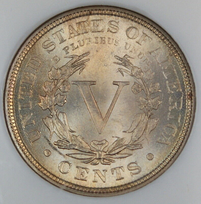 1888 Liberty Nickel Coin, NGC MS-66, Full Strike