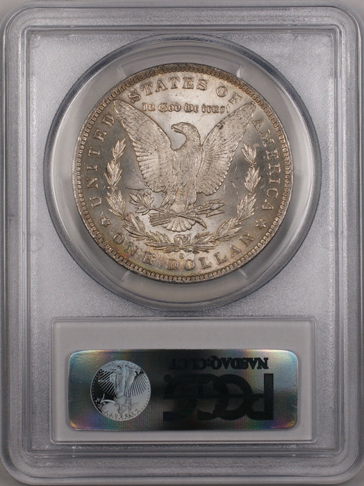 1884-O Morgan Silver Dollar $1 Coin PCGS MS 62 (Beautiful Rainbow Toning 12-A)