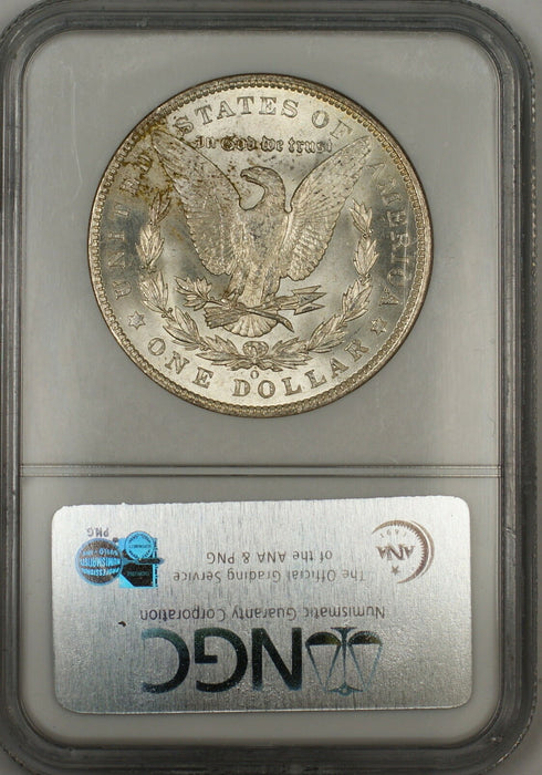 1904-O Morgan Silver Dollar $1 Coin NGC MS-64 Toned Obverse (Tb)