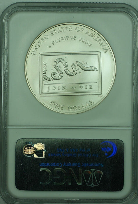 2006 Ben Franklin Scientist Commemorative Silver $1 Dollar NGC MS 70 (49)