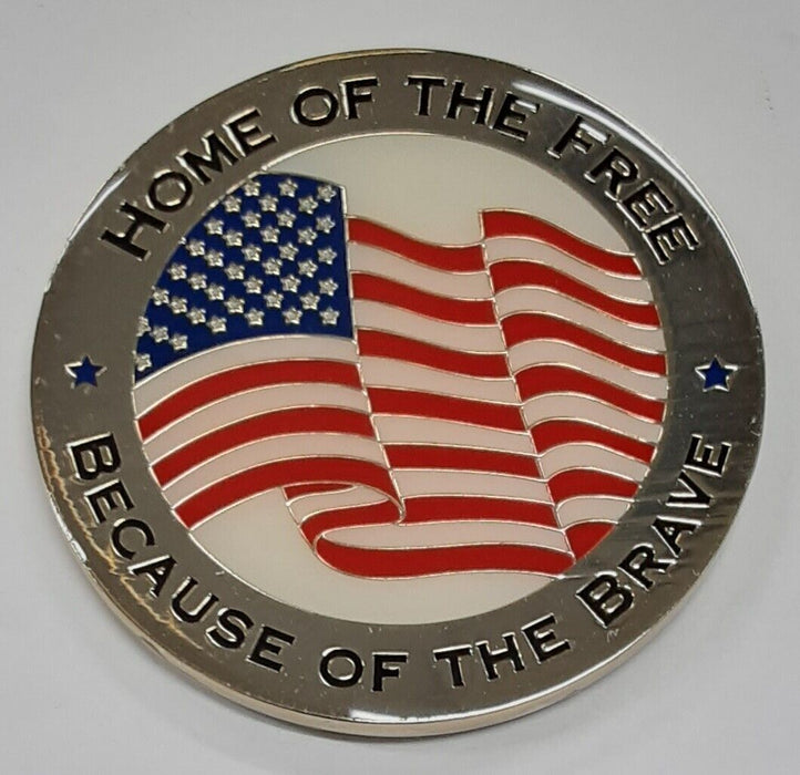 Honoring the Fallen US Veterans Challenge Coin UNC - See Photos