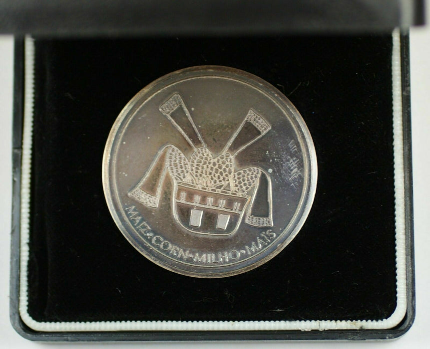 Silver Proof Medal Celebrating the 25th Ann. of Inter-American Development Bank