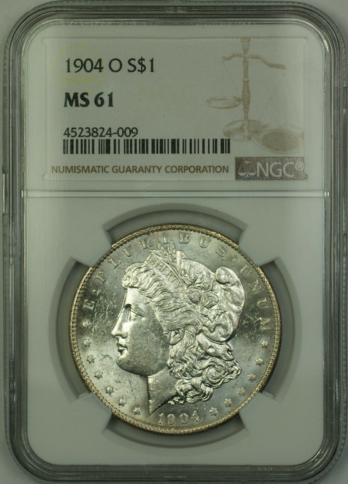 1904-O Morgan Silver Dollar $1 NGC MS-61 (Better Coin Proof-Like) (15)