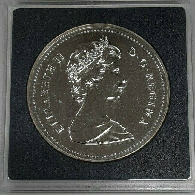 1989 Canada $1 Commemorative Proof-Like Coin Mackenzie River in RCM Holder