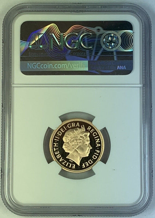 2009 Great Britain Gold Sovereign Coin-NGC PR 70 Ultra Cameo (AN)