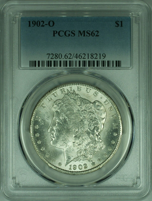 1902-O Morgan Silver Dollar Coin PCGS MS-62    (47A)