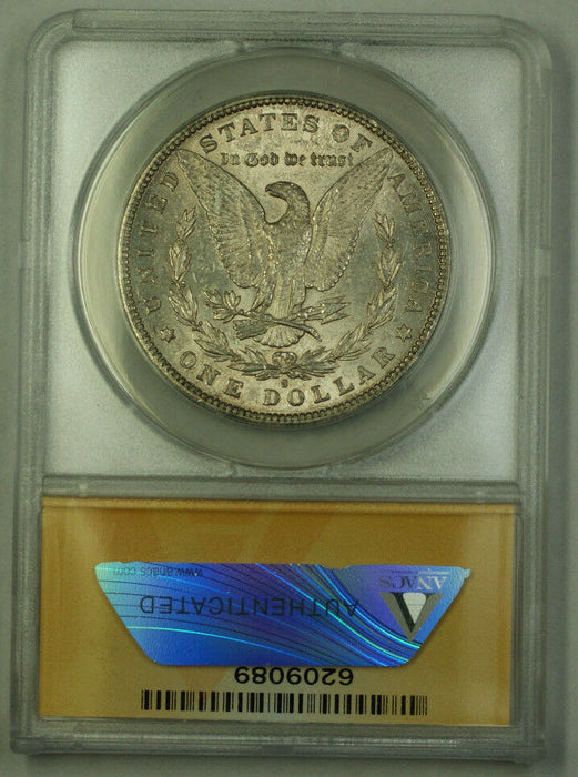 1889-S Morgan Silver Dollar $1 ANACS AU-58 Better Coin JMX