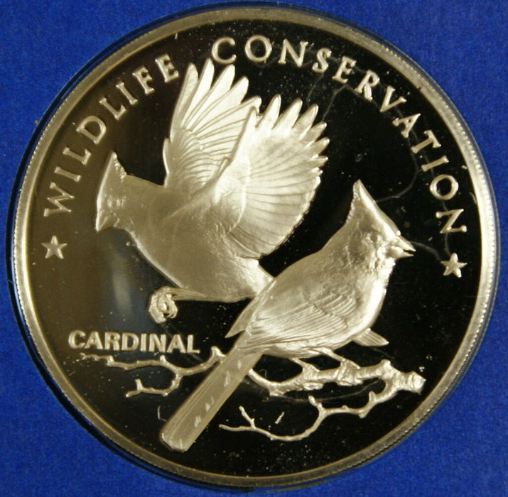 Wildlife Conservation Commemorative Medal, Proof Silver