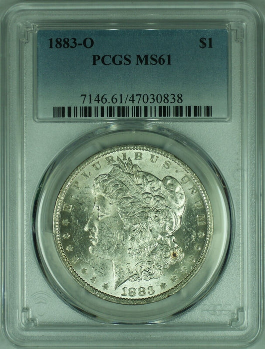 1883-O Morgan Silver Dollar Coin  PCGS MS-61   (35)