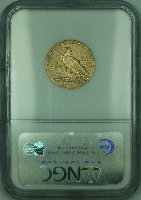 1912-S Indian Half Eagle $5 Gold Coin NGC AU-58 (KD)