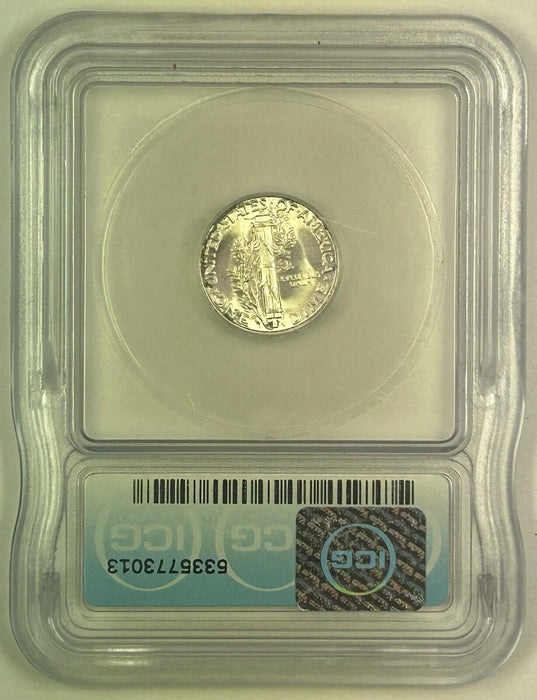 1945 Mercury Silver Dime 10c Coin ICG MS 66 (54) A