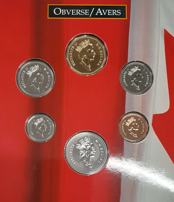 1994 Oh Canada! Six Coin Uncirculated Set Ensemble-In RCM OGP