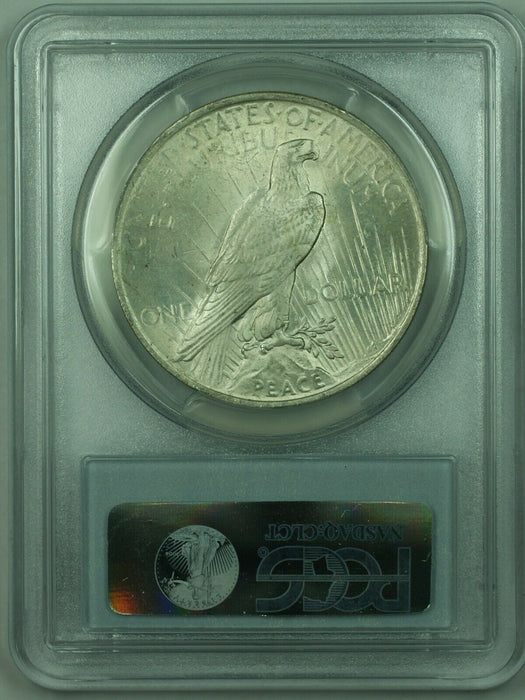 1923 Peace Silver Dollar $1 Coin PCGS MS-63 (36) L