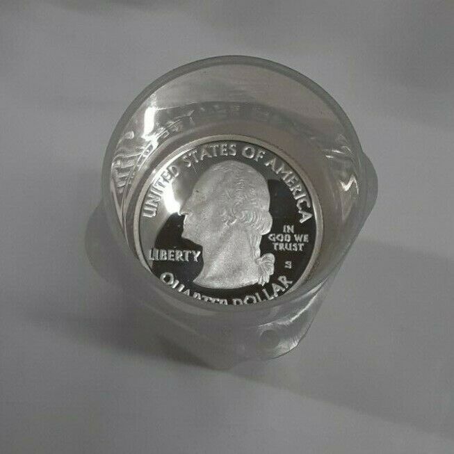2009-S US Virgin Island 90% Silver PF Quarter Partial Roll - 29 Coins in Tube