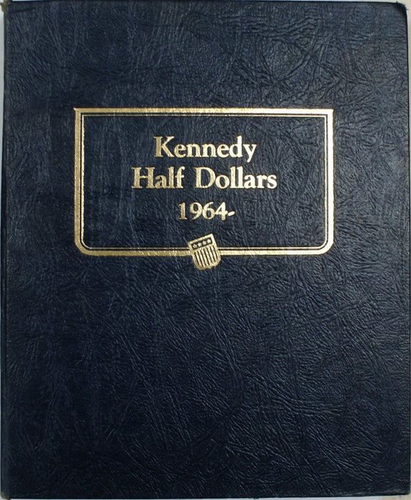Kennedy Half Dollars 1964-2001 Album 50C Silver Whitman Classic #9127