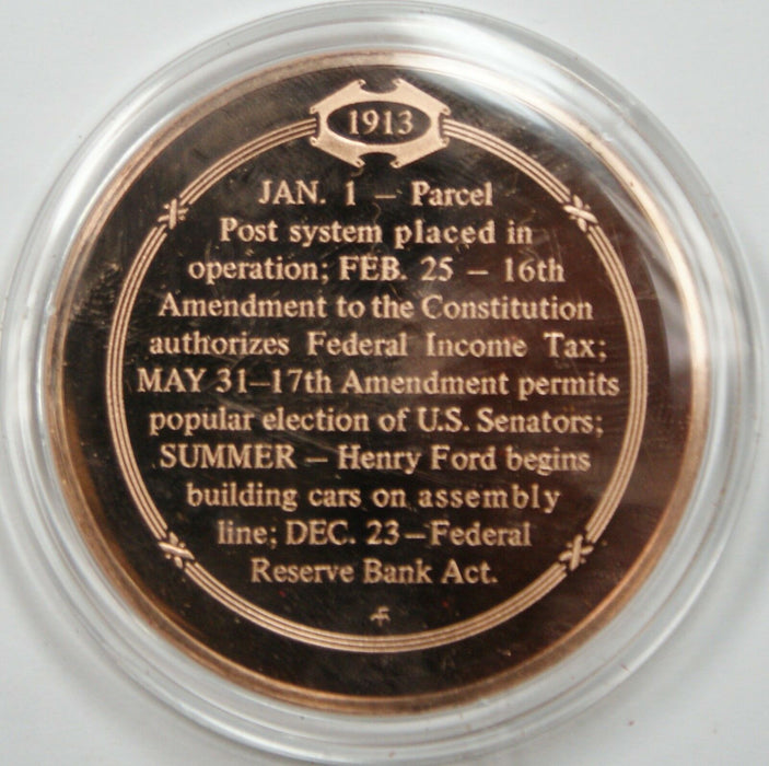 Bronze Proof Medal Assembly Line Revolutionizes Manufacturing 1913