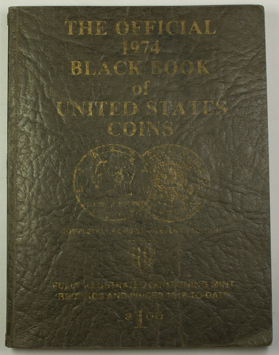 Milton Dinkun Official 1974 Black Book of United States Coins Tenth Edition