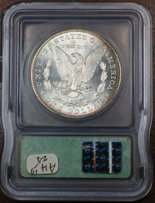 1881-S Morgan Silver Dollar, ICG MS-65