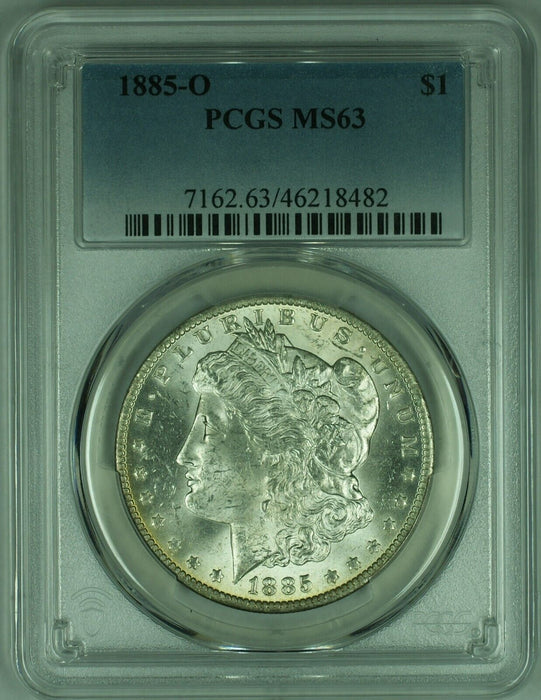 1885-O Morgan Silver Dollar  PCGS MS-63  (25B)