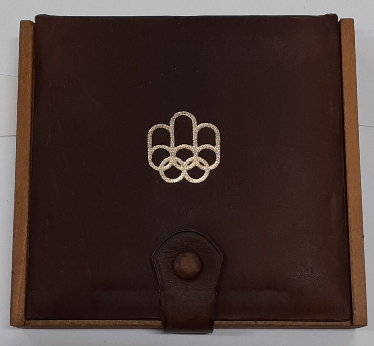 Complete 1976 Canada Montreal Olympic Games .925 Silver 28 Coin Set in RCM OGP