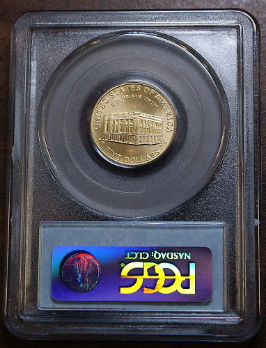 2001-W Capitol Visitor $5 Gold Commemorative PCGS MS-69