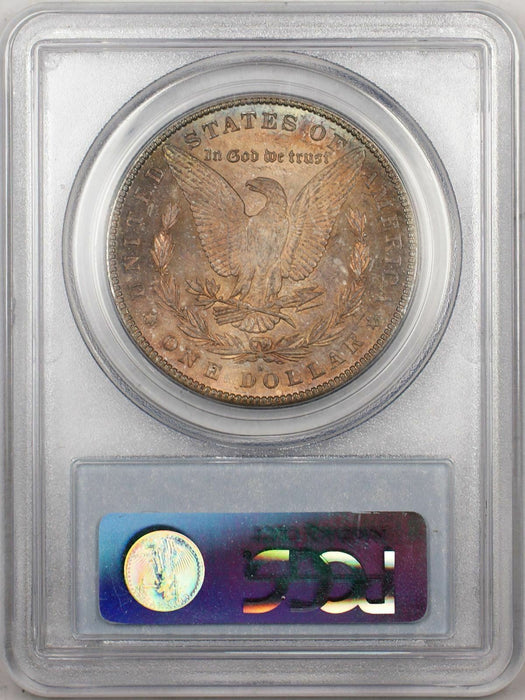 1880-S Morgan Silver Dollar Coin $1 PCGS MS-64 Toned