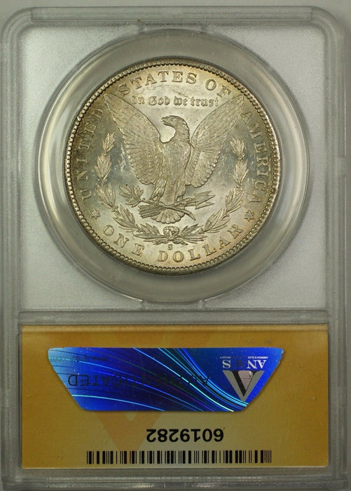 1881-S Morgan Silver Dollar $1 ANACS AU-58 Toned (Better Coin)