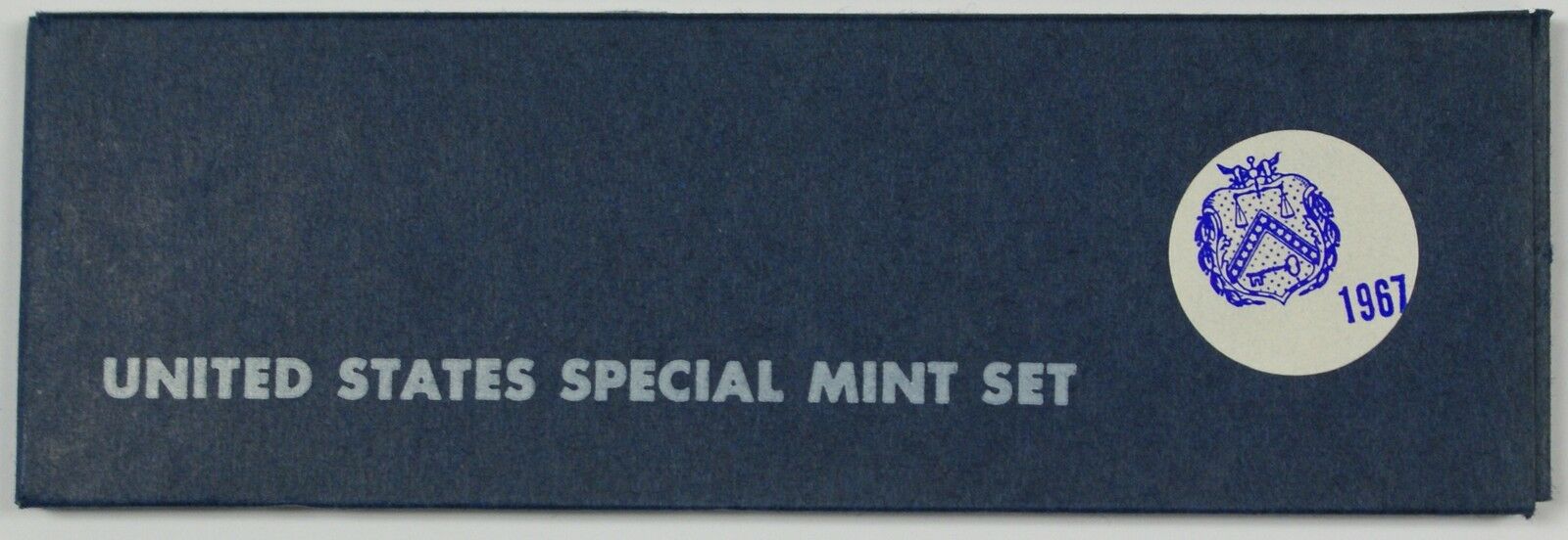 1967 United States Special Mint Set, With Box, 40% Silver Half