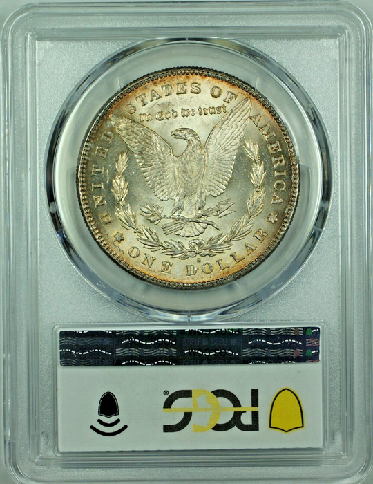 1878-S Morgan Silver Dollar Toned PCGS MS 64 A 47