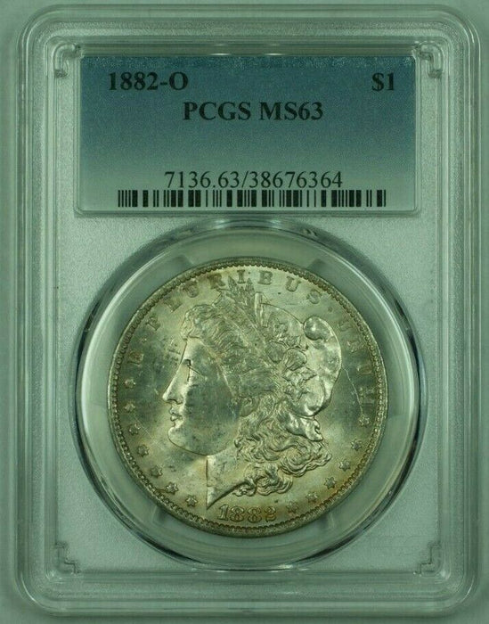 1882-O Morgan Silver Dollar S$1 PCGS MS-63 Lightly Toned VAM-17(a?) *R-4.5*(26)