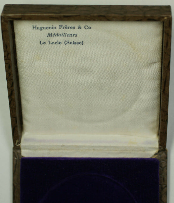 1929 Bellinzona Switzerland Swiss Shooting Medal R1415 in Original Case