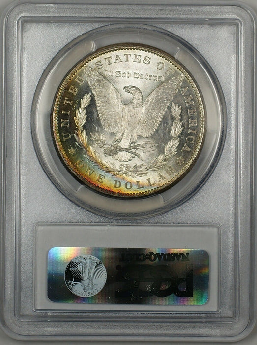 1881-S Morgan Silver Dollar $1 Coin PCGS MS-63 Toned (T)