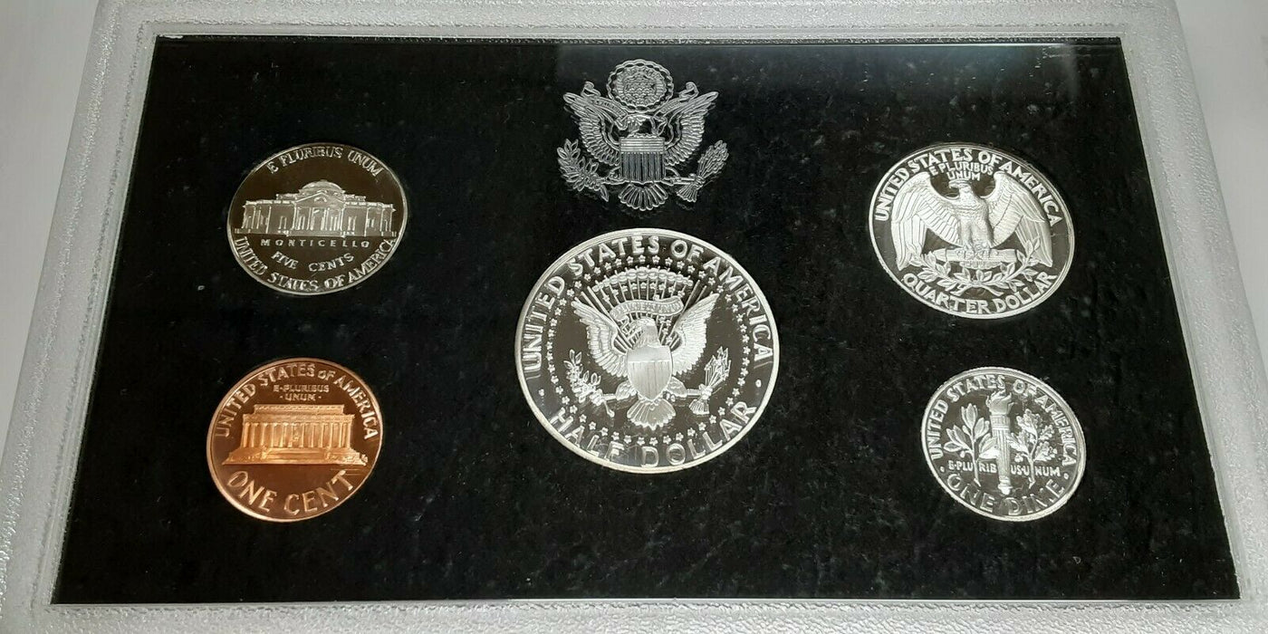 1998-S US Mint SILVER Proof Set, Beautiful GEM Coins, With Box and COA