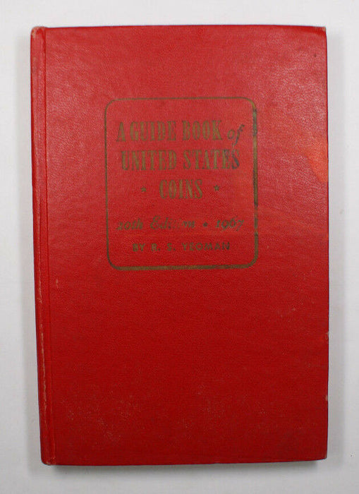 1967 Red Book A Guide Book of United States Coins Price Guide 20th Edition