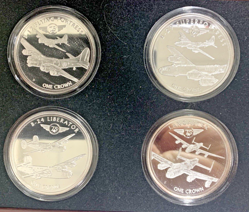 2016 75Th Anniversary Of WWII Bombers Collection-The Bradford Exchange Mint