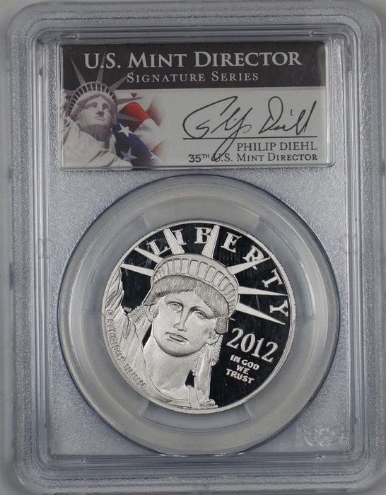 2012-W Proof $100 American Platinum Eagle Coin PCGS PR-69 DCAM Deep Cameo JW