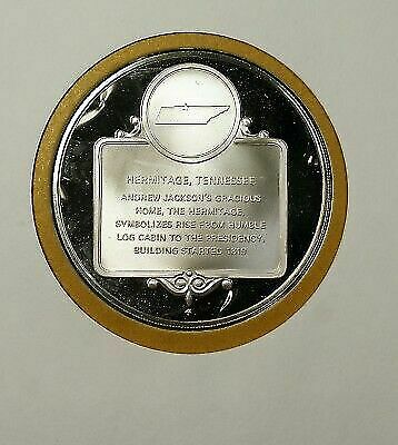 1972 The Hermitage Great Historic Sites Medal Proof Silver First Day Cover
