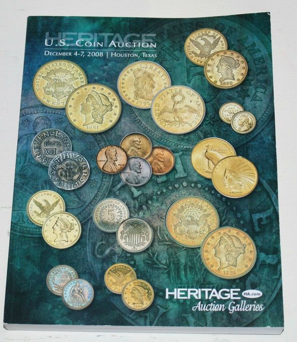 Heritage U.S. Coin Auction Catalog Houston Texas December 4-7 2008 WW18OO