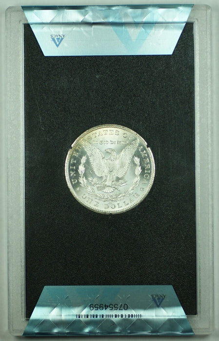 1883-CC GSA Morgan Silver $1 Dollar Coin ANACS MS 63-Under Graded (14) B