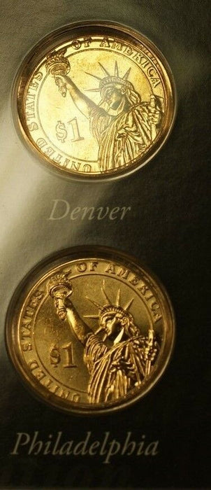 2007 P & D John Adams Presidential Uncirculated Set $1 Dollar Coins