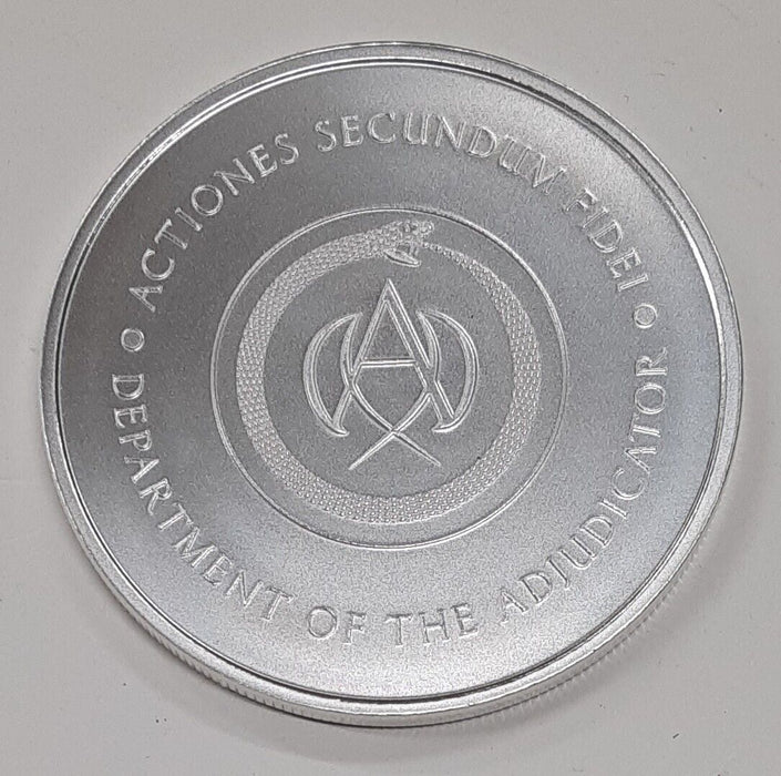 Department of the Adjudicator - 2 Ounce .999 Fine Silver Round
