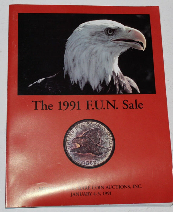 1991 F.U.N. Sale Mid-American Rare Coin Auction Catalog January 4-5  WW6A1