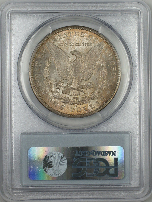 1899-O Morgan Silver Dollar $1 Coin PCGS MS-64 Beautifully Toned (4i)