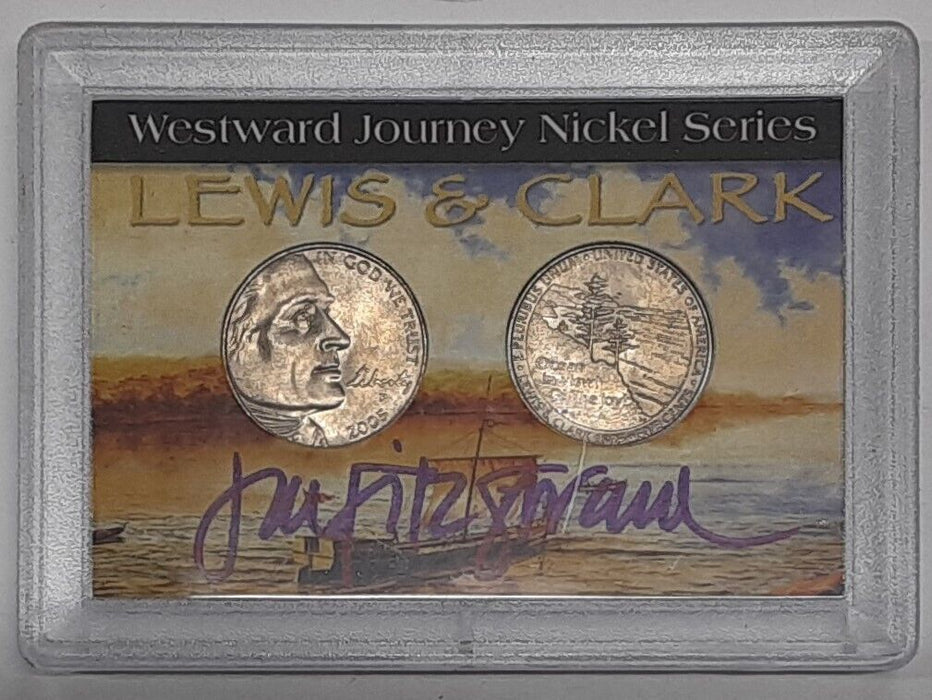 2005-P Westward Journey Nickel Ocean in View w/Designer's Signature - See Photos