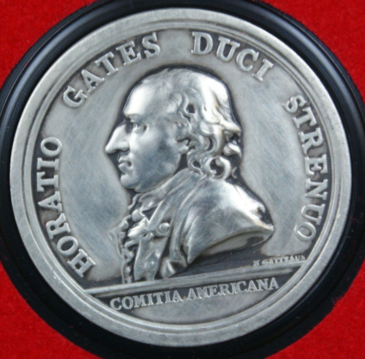 General Horatio Gates- America's First Medals- U.S.Mint Pewter w/Display Case