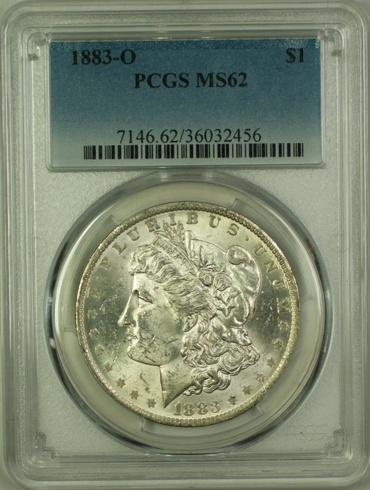 1883-O Morgan Silver Dollar $1 Coin PCGS MS-62 (14G)