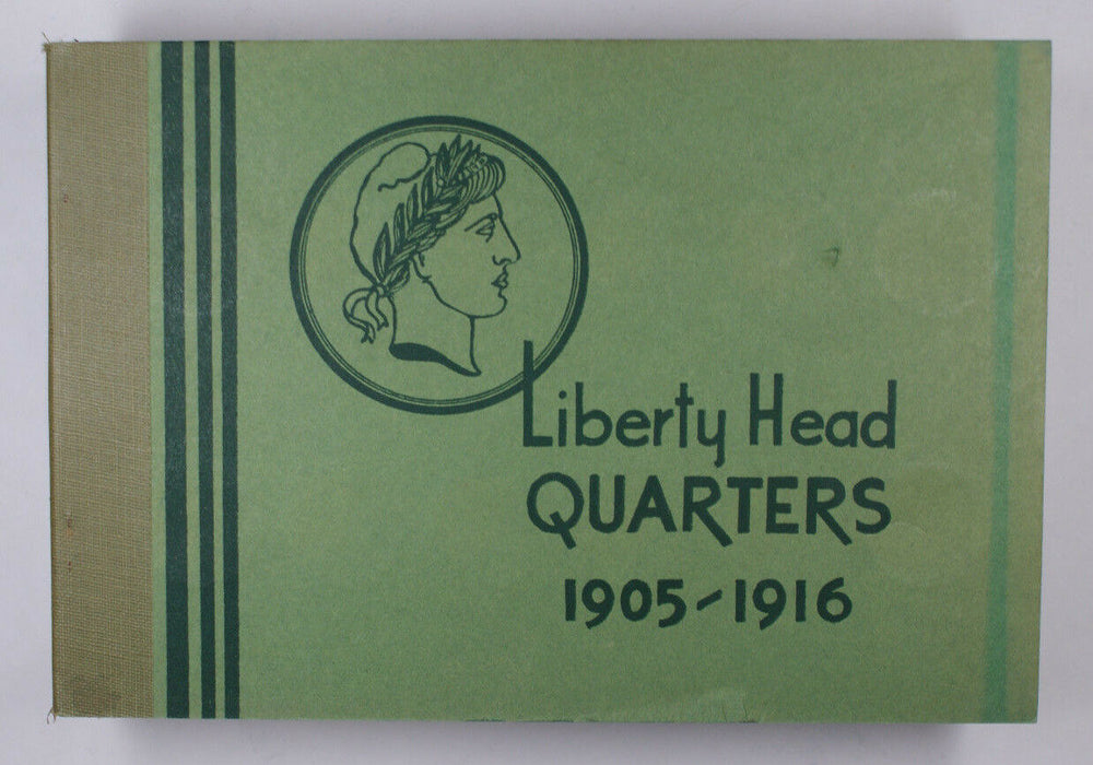 Meghrig Used Empty Coin Book Liberty Head Quarters 1905-1916