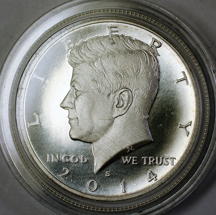2014-S Silver Kennedy Half Dollar 50c Fifty Cents Proof-Like Coin