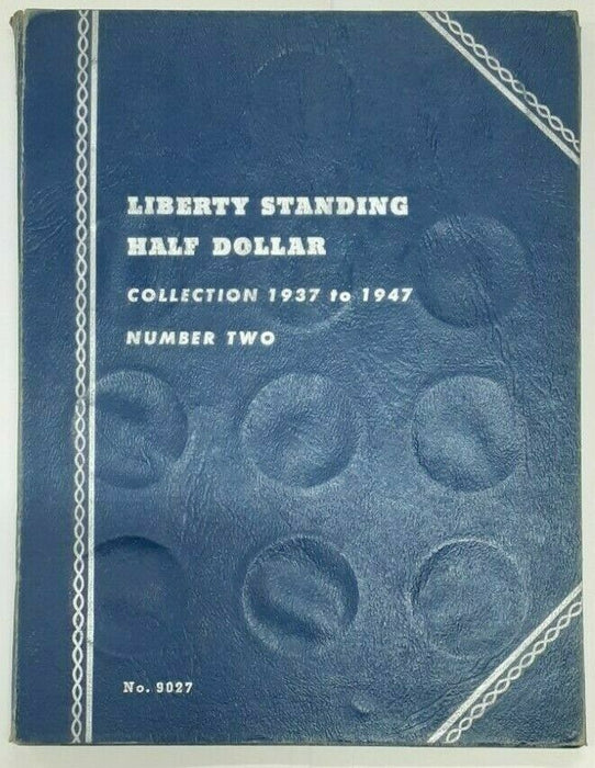 Complete Collection Vol 2 Walking Liberty Half Dollars 1937-47 in Whitman Folder
